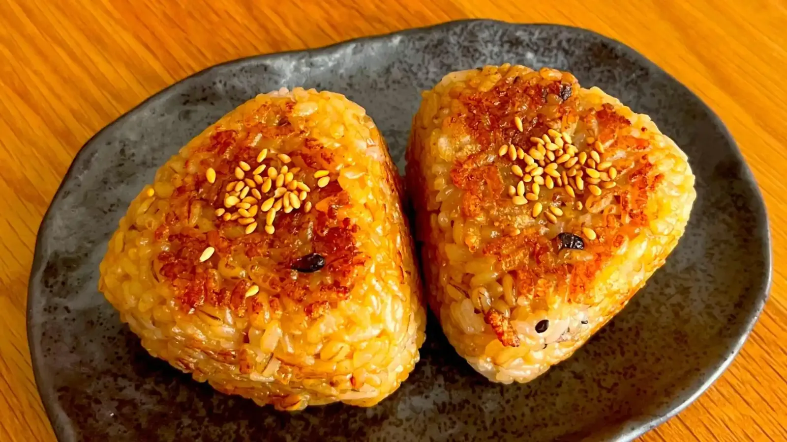 雑穀米で作る、絶品焼きおにぎり