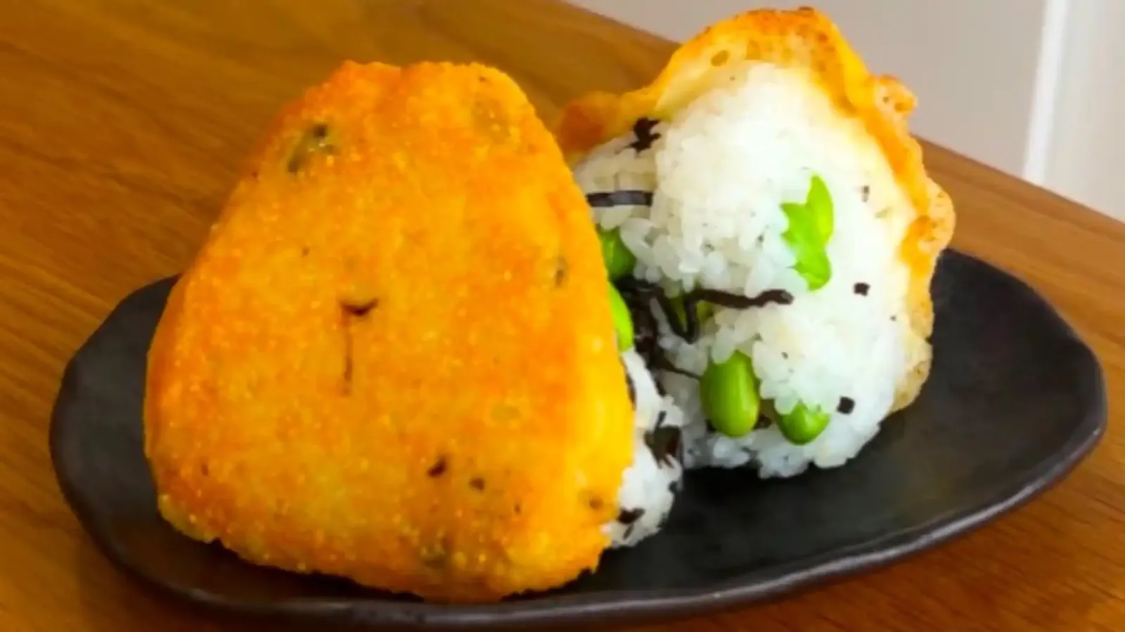 焼きチーズ枝豆昆布おにぎり