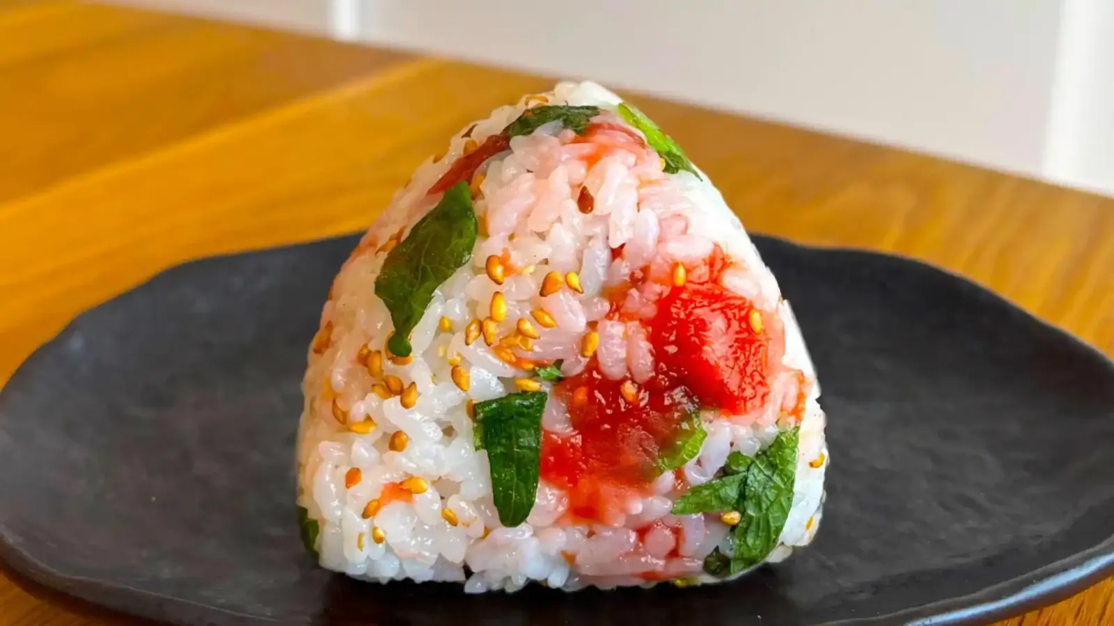 梅と大葉のおにぎり